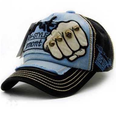 爆款拳头棒球男女士时尚柳钉帽子