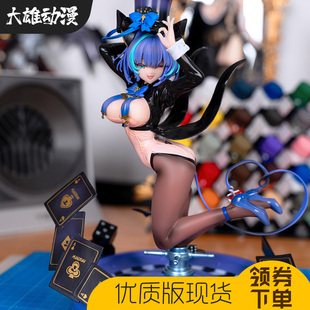 柴郡绚烂夜梦逆兔女郎手办轮盘美少女动漫二次元游戏模型摆件周边