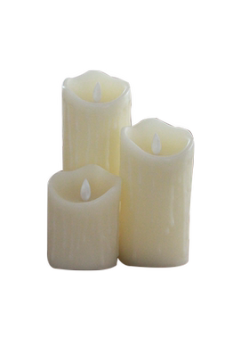 聚堂部落蜡烛灯塑料摇摆led灯芯