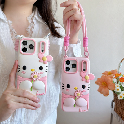 HelloKitty可爱卡通硅胶17手机壳