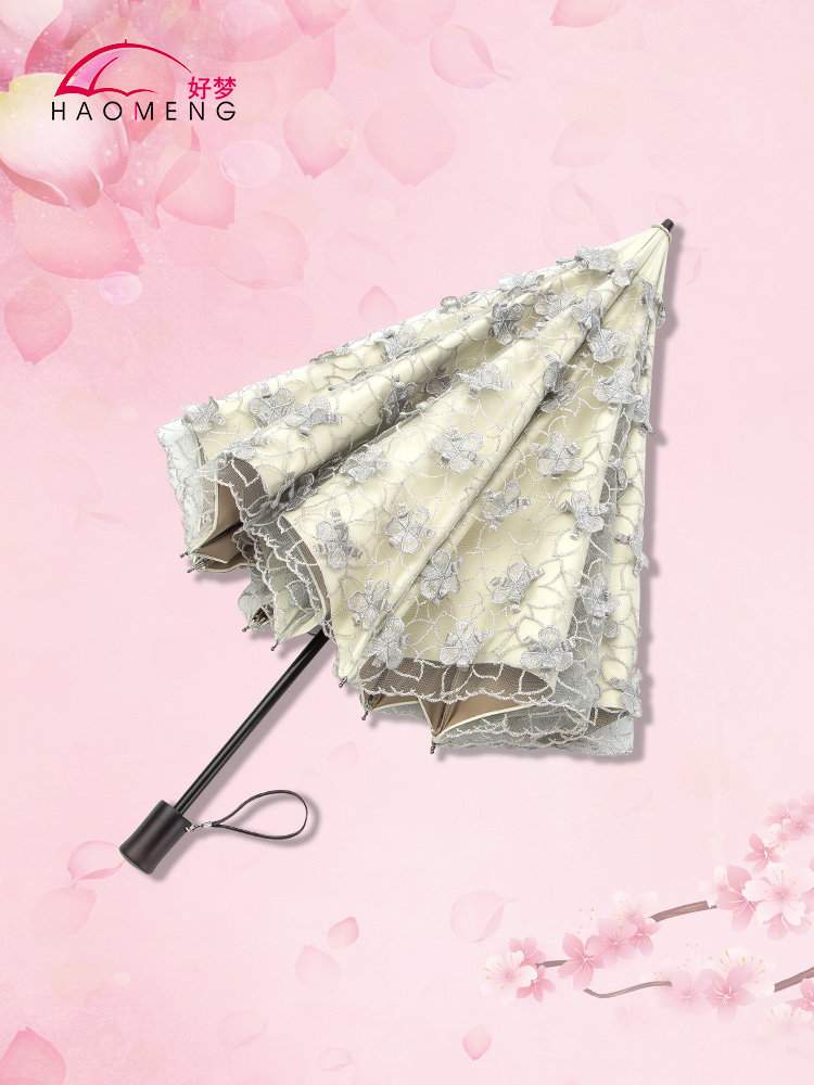 采购产品太阳伞，雨或阳光，双层防晒，防紫外线遮阳伞，妇女便携
