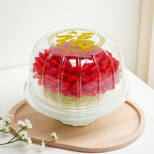 传统春节日摆件超大石榴花茨菇煎堆油炸开业乔迁喜事精美装 饰用品