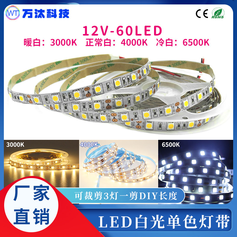 单色灯带暖白冷白正常白灯带