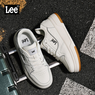 2026春季 男款 新款 男士 Lee官方增高男鞋 小白鞋 潮牌高级感休闲板鞋