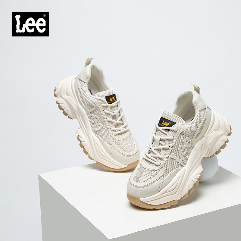 Lee官方旗舰店老爹鞋厚底鞋子女
