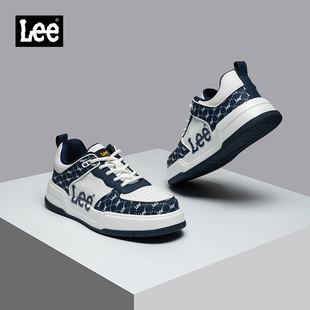 子男爆款 潮鞋 女款 2025秋冬新款 真皮板鞋 鞋 休闲运动鞋 Lee男鞋 男士