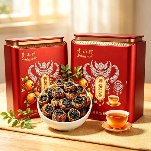 正宗贵州刺梨红茶浓香型100g罐装