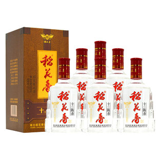 2019年湖北稻花香酒陈香11 52度浓香型白酒整箱6瓶礼盒装纯粮老酒