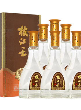 枝江王酒42度淡雅型酒2017年老酒