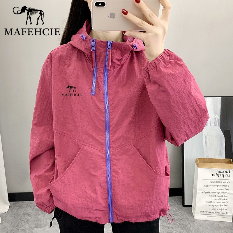 户外冲锋衣女2025春秋防风水外套