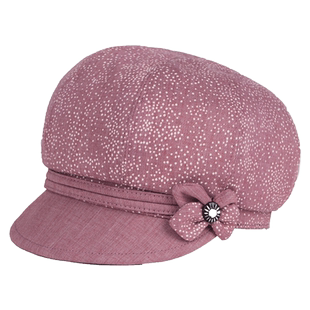 春秋季中老年女帽子薄款布帽妈妈礼帽老人盆帽中年渔夫帽奶奶单帽