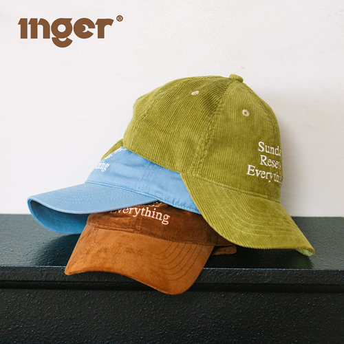INGER周日重置一切棒球帽显脸小