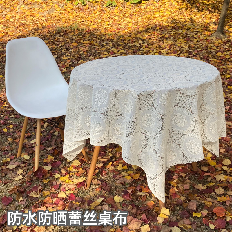 多沃欧式pvc防水防晒桌布可diy