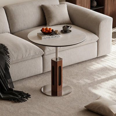 可升降沙发边几茶几中古风洽谈桌