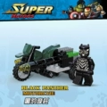 Black Panther+Motorcycle Vehicle