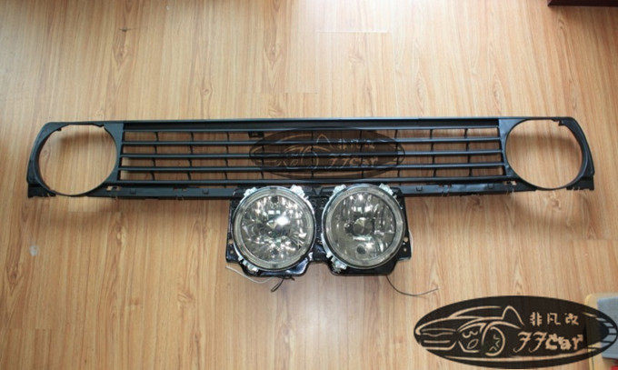 고품질 구형 제타 수정 MK2 라운드 라이트 센터 그릴 MK2 라벨이 없는 센터 그릴 클래식 제타 MK2 라운드 라이트 센터 그릴