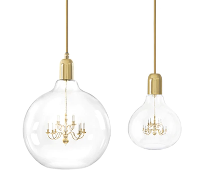 英国Mineheart King Edison Pendant Lamp 奢华灯芯吊灯系列 多色