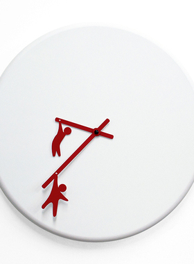 意大利Progetti挂钟Time2Play玩耍时间钟表家居创意设计进口欧式