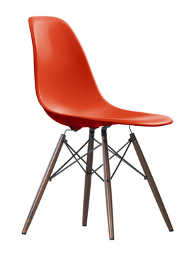 瑞士Vitra 伊姆斯椅子 塑料 彩色系Eames dsw创意设计进口欧式