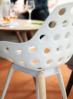 荷兰Sander Mulder 椅子 餐椅 Slice chair创意设计进口