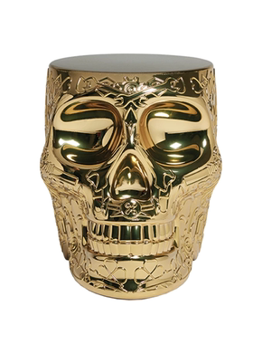 意大利Qeeboo Mexico Stool Sidetable 墨西哥头骨边几茶几边桌