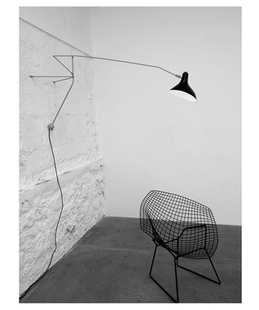 lamp 1951 wall BS2 Lampe Gras