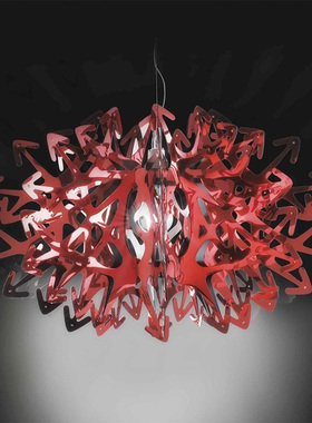 意大利Slamp 红色恶魔吊灯 Devil Suspension Lamp 创意设计进口