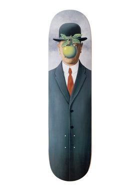 比利时The Skateroom装饰滑板RenéMAGRITTE勒内马格利特人类之子