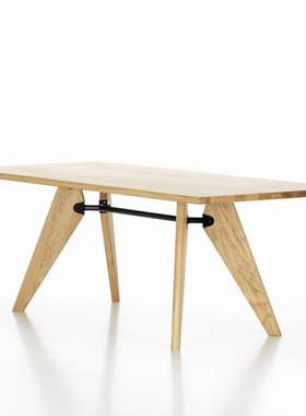 瑞士Vitra 木桌子 Table Solvay 创意设计进口欧式
