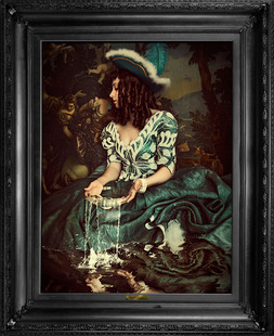 not enough... Canvas 英国Mineheart 水装 不足 饰画 Water