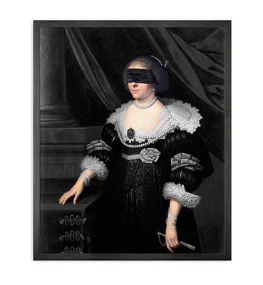 英国Mineheart Blindfold -7 Framed Printed 蒙住眼睛装饰画