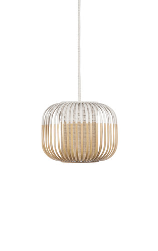 法国Forestier Bamboo Pendant Light 竹编吊灯 xs号迷你型