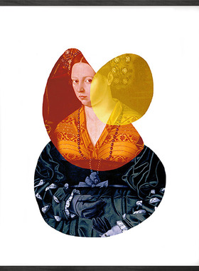 英国Mineheart Shape and colour lady 2 形状、颜色和女士装饰画