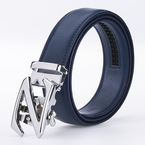 虎年韩版百搭潮流龙头黄色皮带