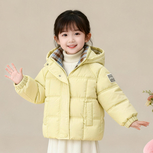 三防加厚女童棉服冬季超洋气外套