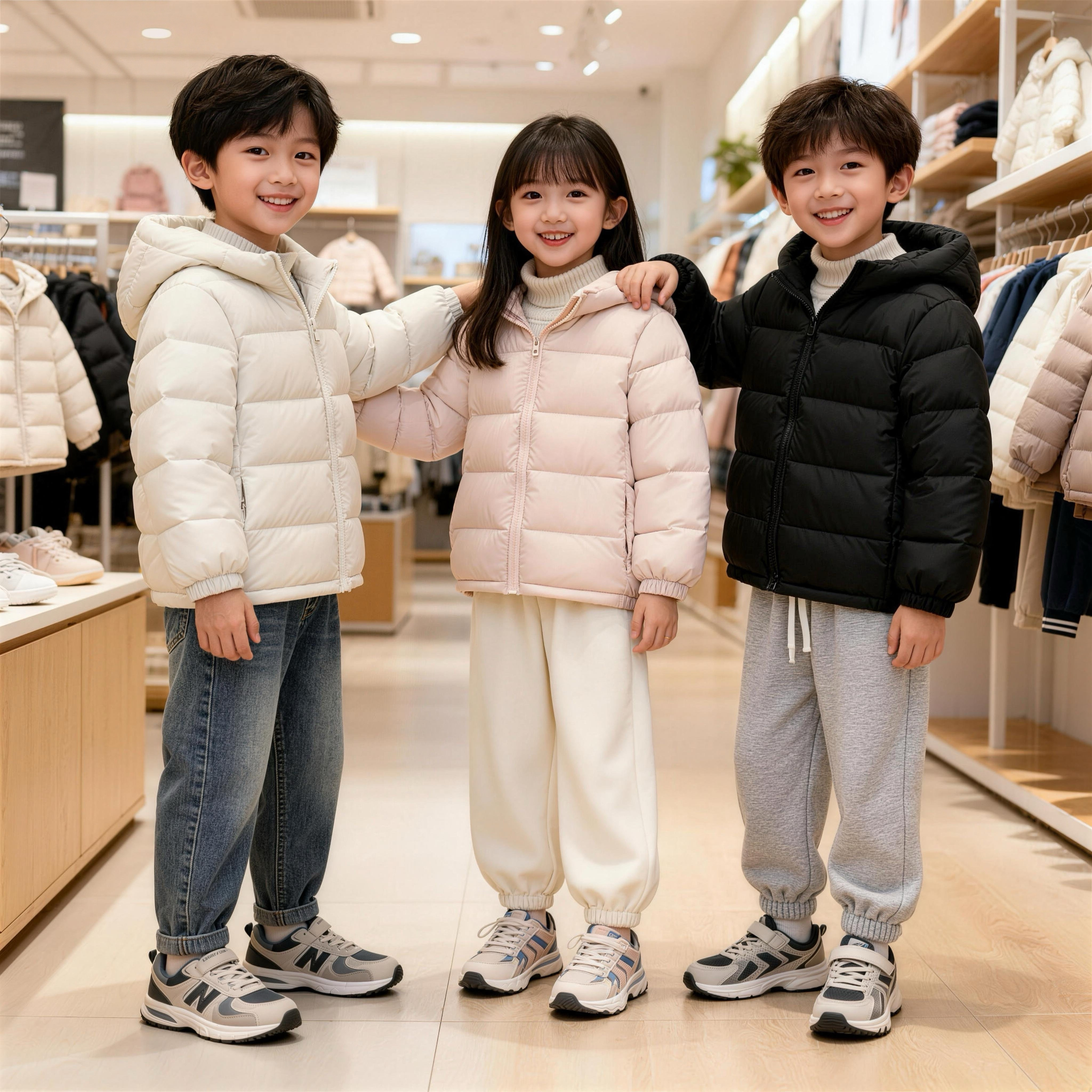 童装女童棉服轻薄款儿童冬季短款棉服男女童冬装外套韩版保暖棉袄