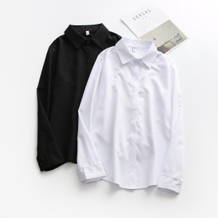 胖mm职业工作服正装 女宽松加大码 衬衣200斤加肥ol上衣 白衬衫 长袖