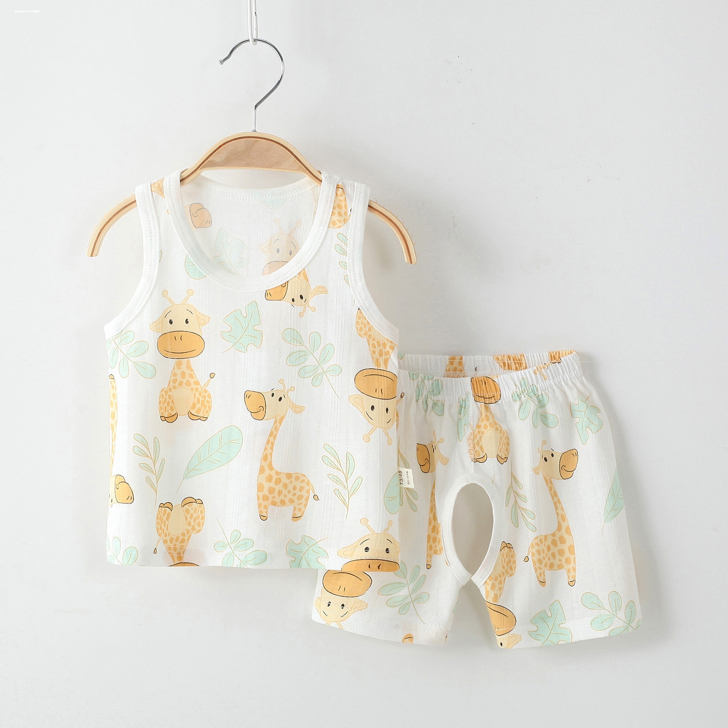 儿童裤子夏季短裤外穿薄款婴儿男童婴儿宝宝纯棉夏装超萌pp裤开档