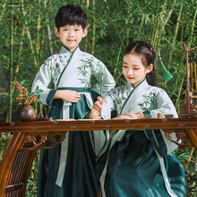 儿童夏季新款汉服套装古风唐装男童古装中国风童装小孩子穿的衣服