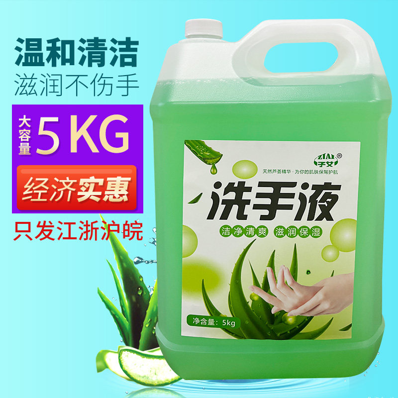 洗手液大桶装酒店宾馆美容院家用温和护手补充装洗手液4800ml