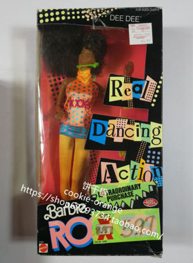发 Barbie and the Rockers Dee Dee 1986 摇滚歌手芭比娃娃