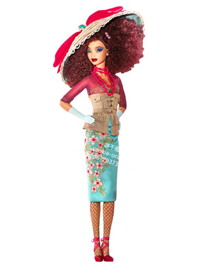发 Barbie Byron Lars Sugar 2006 品牌合作款芭比娃娃 金标珍藏