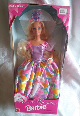 预 Barbie Sweet Magnolia Blonde 1996 甜美开口笑芭比娃娃