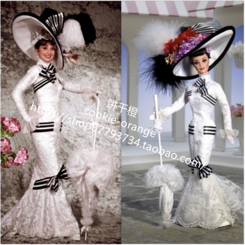 发 Barbie My Fair Lady Ascot 1995 窈窕淑女芭比娃娃