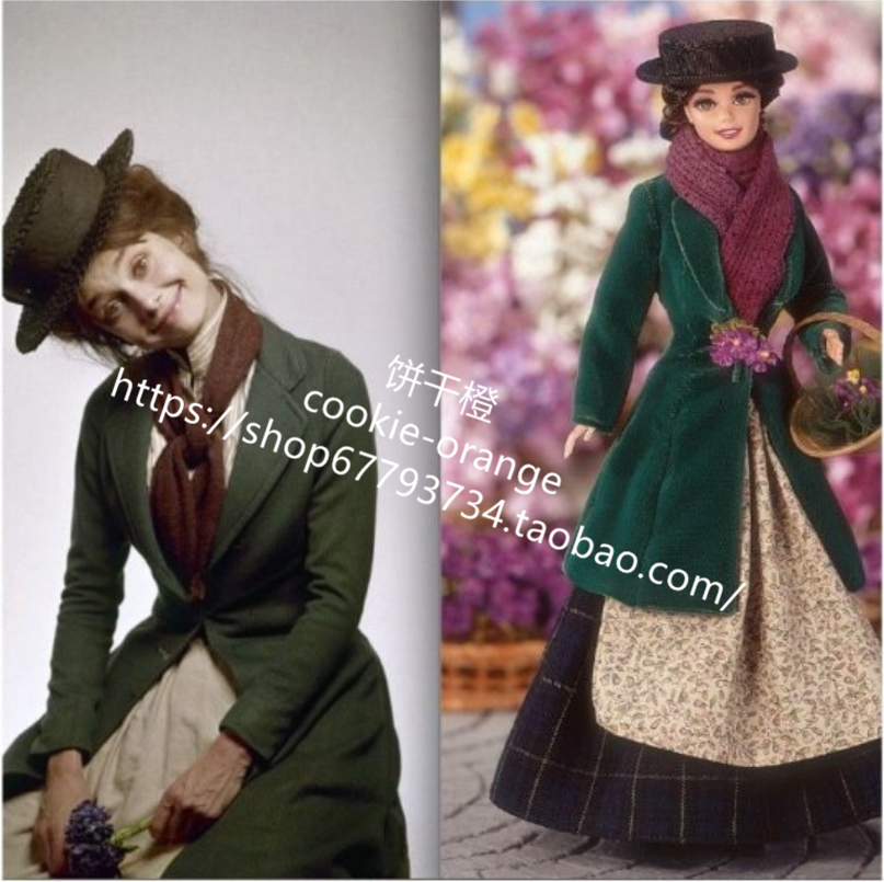 发 Barbie My Fair Lady Flower Girl 1995 窈窕淑女芭比娃娃