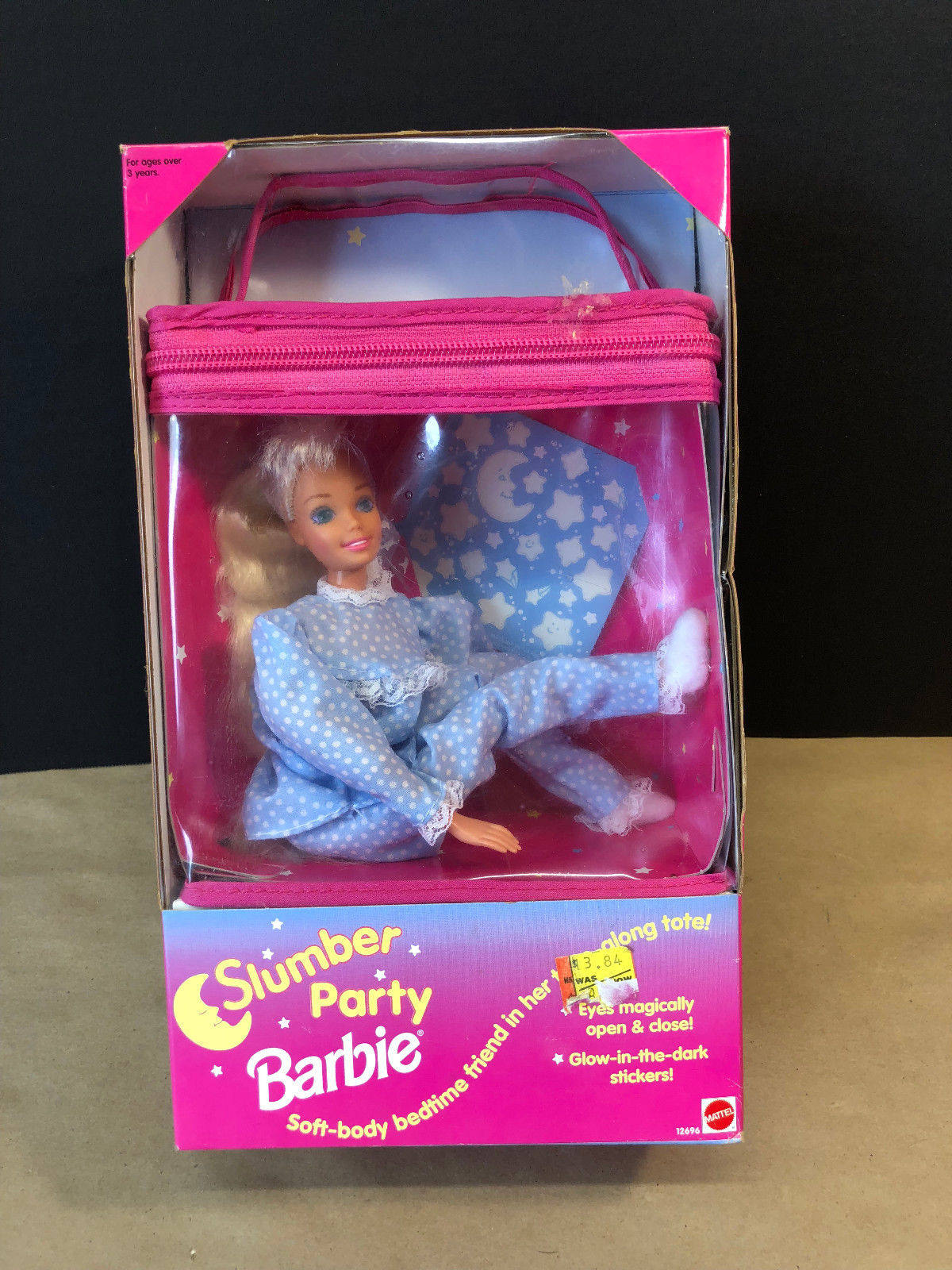 发 barbie slumber party 1994 睡衣派对开口笑芭比 软体