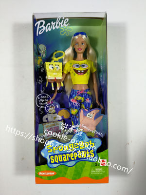 发 Barbie Spongebob Squarepants 2002 海绵宝宝芭比娃娃