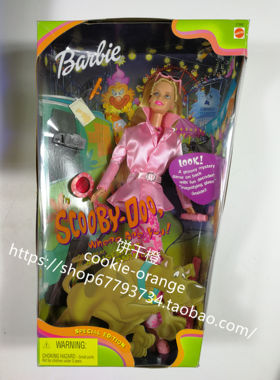 发 Barbie Scooby Doo Amusement Park Caper 2000 史酷比芭比