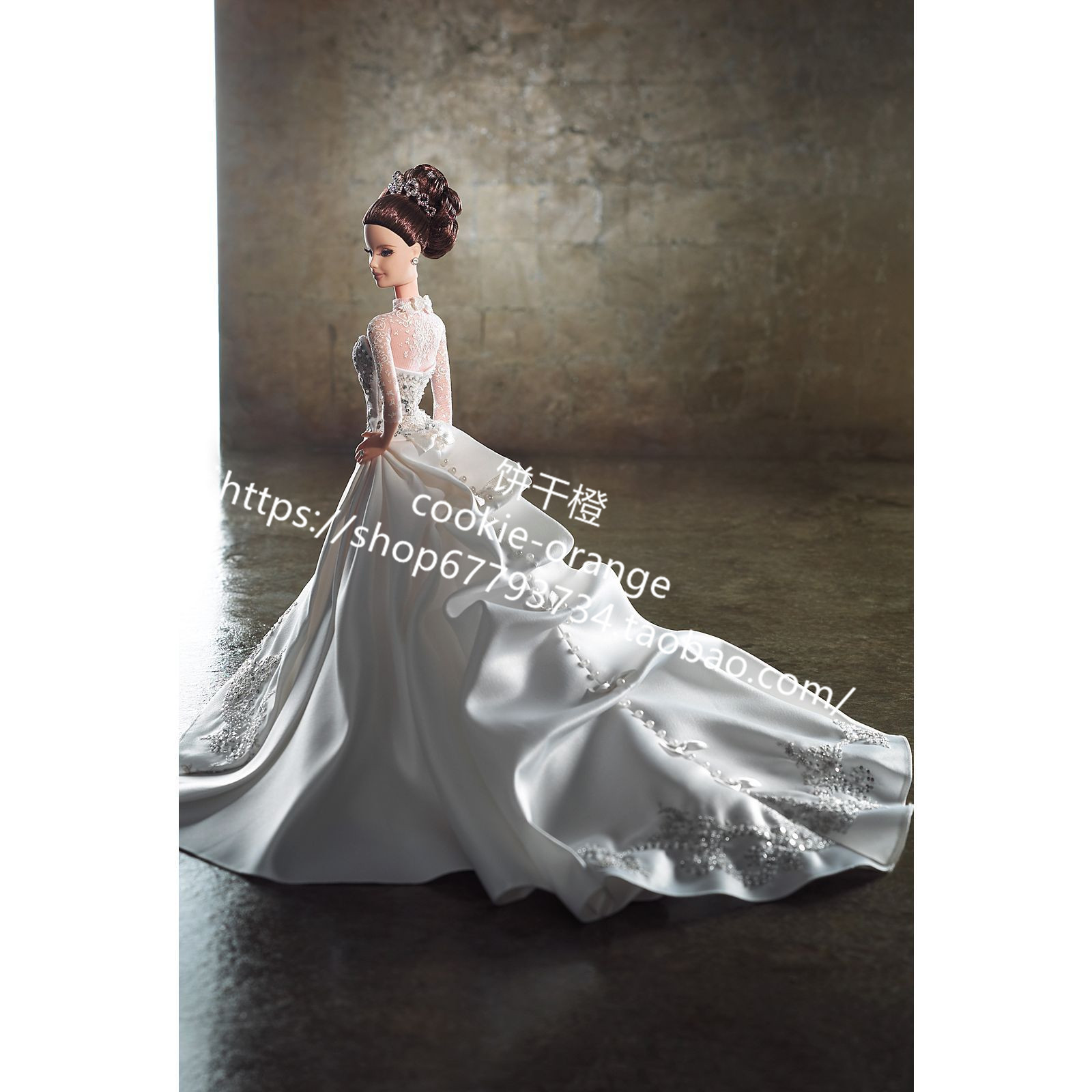预 Barbie Reem Acra Bride 2007 雷姆新娘婚纱芭比 金标