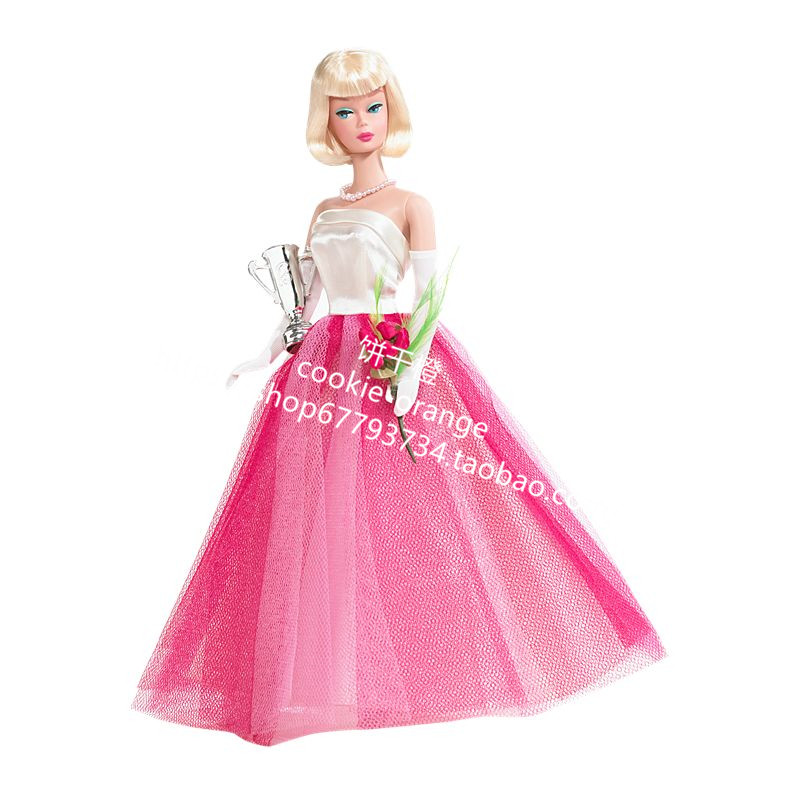 发 Barbie Campus Sweetheart Blonde 2007 校园甜心芭比 铂金标